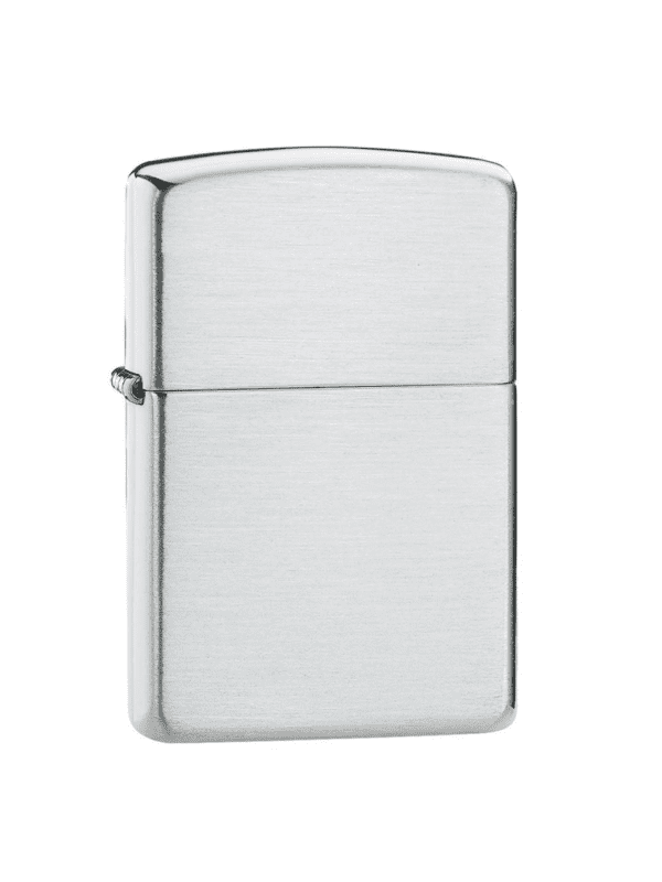 Brichetă Zippo Brushed Finish Sterling Silver (argint masiv)