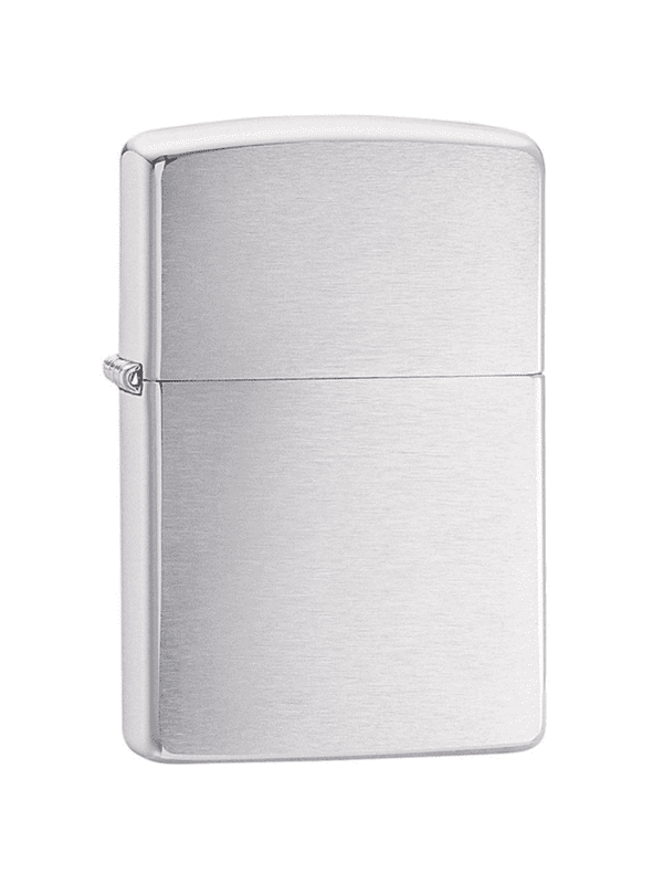 Brichetă Zippo Brushed Chrome