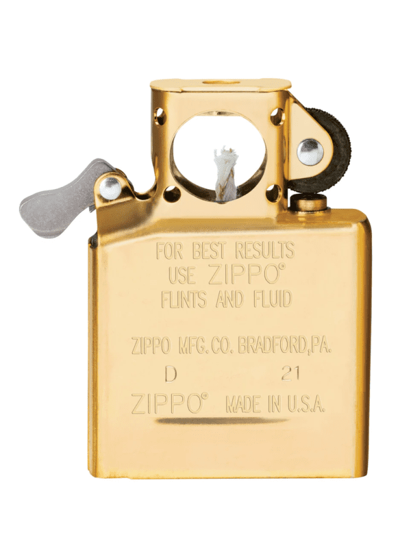 Inserție Zippo Aurie Yellow Flame pentru pipă – Gold Flashed - gaz butan