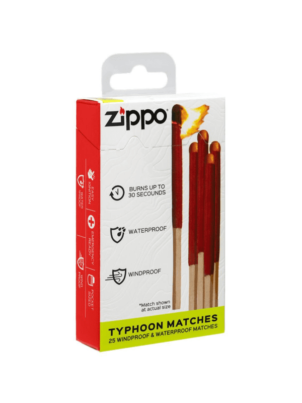 Set 25 Chibrituri impermeabile Typhoon